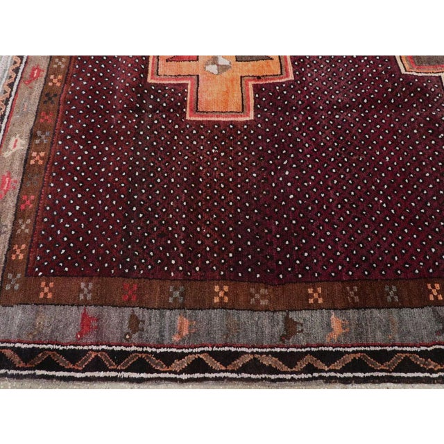 Mid 20th Century Galerie Shabab Collection Mid-20th Century Turkish Anatolian Tribal Carpet For Sale - Image 5 of 8