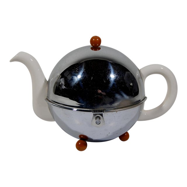 Vintage English ' Kosy Kraft ' Insulated Teapot With Bakelite Accents