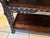 Antique Chinese Black Lacquer & Mother-of-Pearl Marble Top Tiered Table Late 19th Century | Qing Dynasty Influence For Sale - Image 6 of 12
