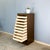 Vintage Roller Shutter Cabinet in Dark Oak, 1950s For Sale - Image 9 of 12