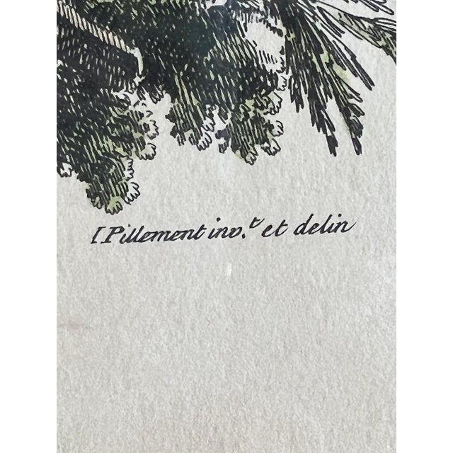 Vintage Borghese Hand Colored Chinoiserie Asian Borghese Framed Prints a Pair For Sale - Image 10 of 12