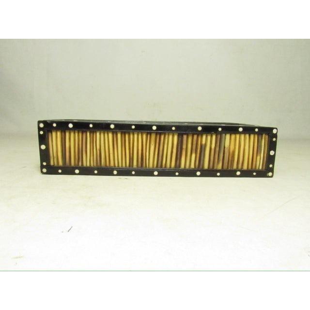 Antique Anglo Indian long porcupine quill pencil box, c.1900 A nice example of a sliding lid quill pencil box. Made as a...