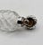 English 1887 English Sterling and Spiral Blown Glass Scent Bottle For Sale - Image 3 of 6