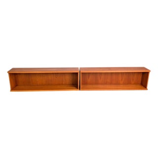 Mid-Century Teak Wall Units by P.B. Lutherson, Set of 2 For Sale