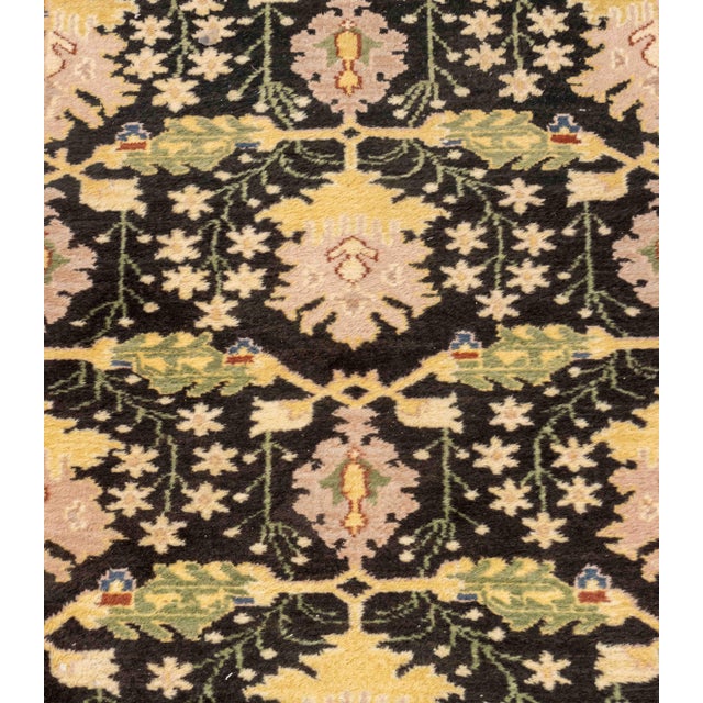 Traditional Peshawar Oushak Floral Motif Rug, 5' 10" X 4' For Sale - Image 3 of 10