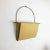 Mid-Century Modern Vintage Brass Wall Hanging Magazine Holder, Austria, 1950s For Sale - Image 3 of 18