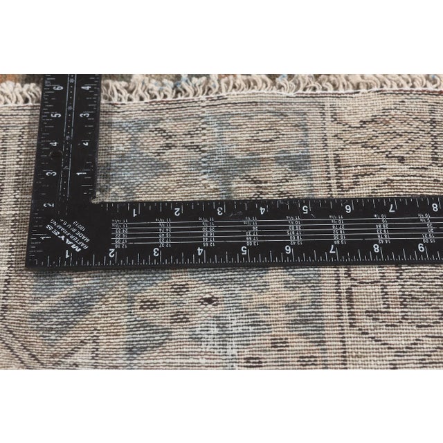 Early 20th Century Antique Worn Persian Hamadan Rug, 02'06 X 03'06 For Sale In Dallas - Image 6 of 10