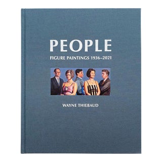 Wayne Thiebaud " People Figure Paintings 1936 - 2021 " First Edition Lithograph Print Hardcover Pop Art Book For Sale