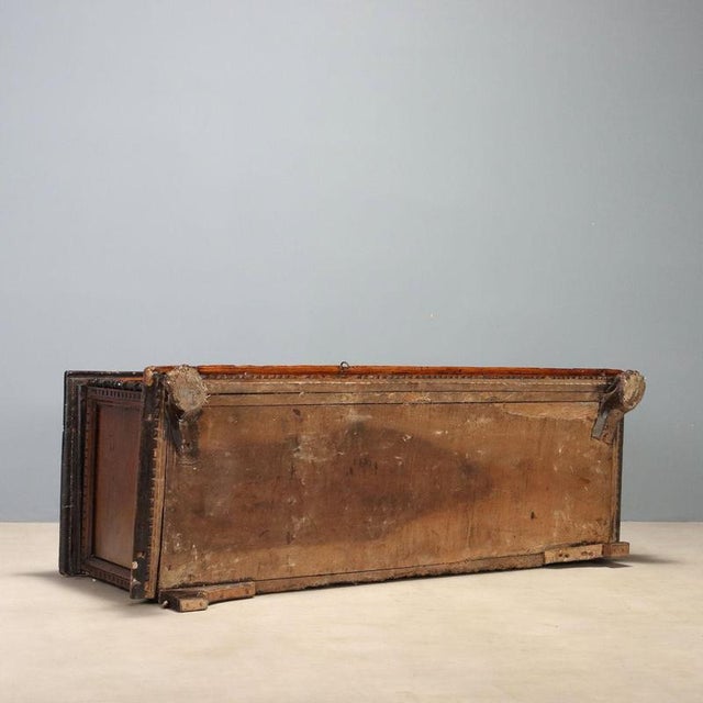 18th Century Walnut Chest with Moldings For Sale - Image 12 of 13