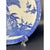 Large Antique Japanese Blue and White Porcelain Imari Plate, 19th Century For Sale - Image 3 of 10