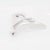 Vintage Georg Jensen Sterling Silver Brooch or Pin No. 324 by Henning Koppel For Sale In Philadelphia - Image 6 of 10