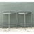 Mid-Century Modern Vintage Demi-Lune Marble Top Tables - Set of 2 For Sale - Image 3 of 12