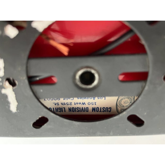 Metal 1970s Custom Lightolier Molecule Wall Light by Dorner For Sale - Image 7 of 11