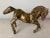 Early 20th Century Vintage English Brass Horse For Sale - Image 5 of 8