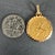 French Perroud Large Libra Zodiac Starsign 18k Yellow Gold Charm Pendant, 1930s For Sale - Image 10 of 15