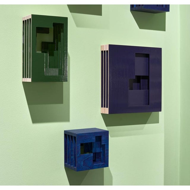 Not Yet Made - Made To Order Tall Wall Series 2 Wall Sculpture in Birch Plywood by A Hint of Neon For Sale - Image 5 of 6