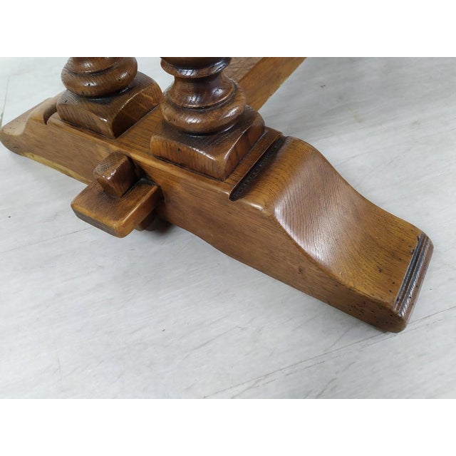 Oak Monastery Coffee Table, 1970s For Sale - Image 11 of 16