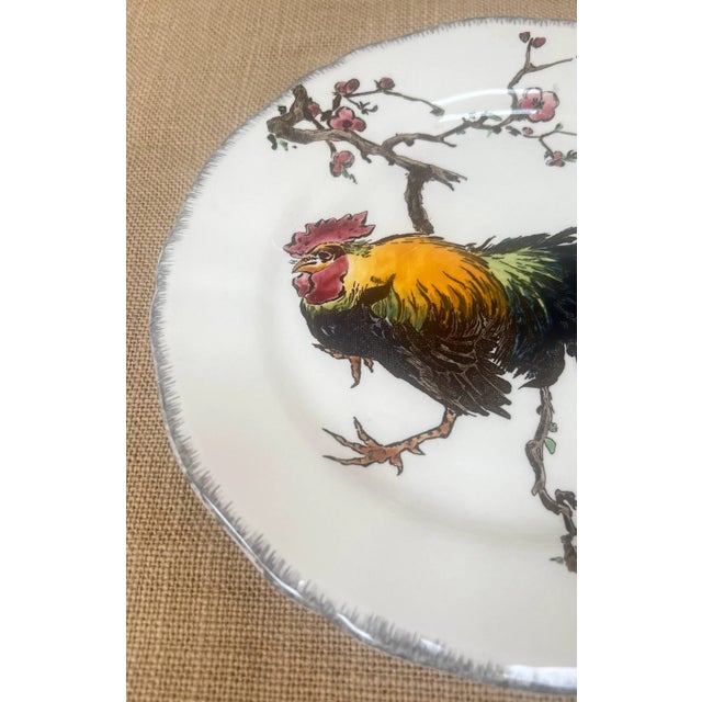 Mid 20th Century Gien Les Grands Oiseaux "Le Coq De Bruyère" For Sale - Image 5 of 8