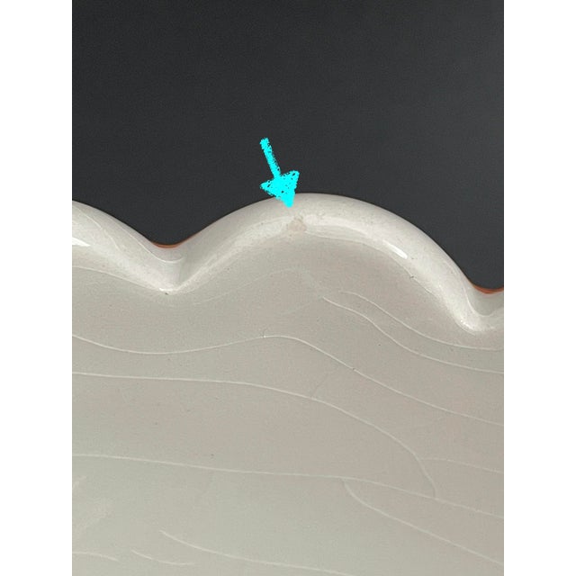 Vintage Italian Faience Jardiniere & Candlesticks Centerpiece Set For Sale - Image 14 of 18