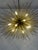 Pottery Barn Explosion Brass Chandelier For Sale - Image 11 of 12