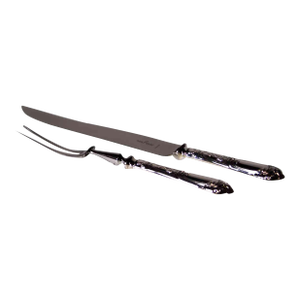 Silver Pair Carving Set, Carving Fork & Carving Knife, La Regence.