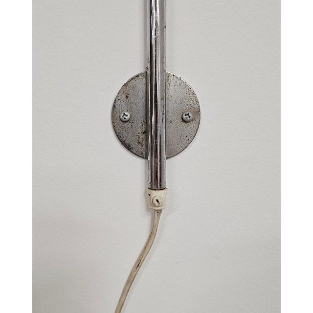 1980s Postmodern Wall Lamp Zero attributed to Lindau and Lindekrantz, Sweden, 1980s For Sale - Image 5 of 9
