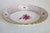 Openwork porcelain bowl, Herend manufacture, Hungary, 20th century. Oval, flared shape with an openwork braided rim,...