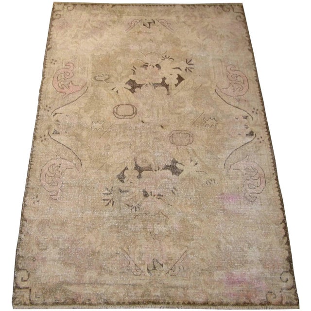 Late 19th Century Late 19th Century Late-19th Century Khotan Samarkand Rug For Sale - Image 5 of 5