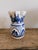 1950s Blue and White Vintage Pitcher From Italy For Sale - Image 4 of 4