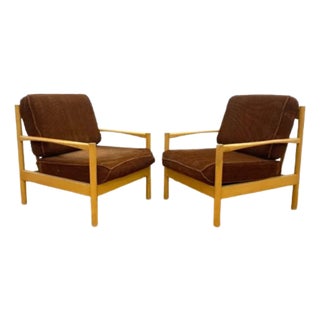 Vintage Lounge Chairs from TON, Czechoslovakia, 1970s, Set of 2 For Sale
