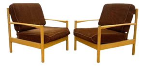 Vintage Lounge Chairs from TON, Czechoslovakia, 1970s, Set of 2
