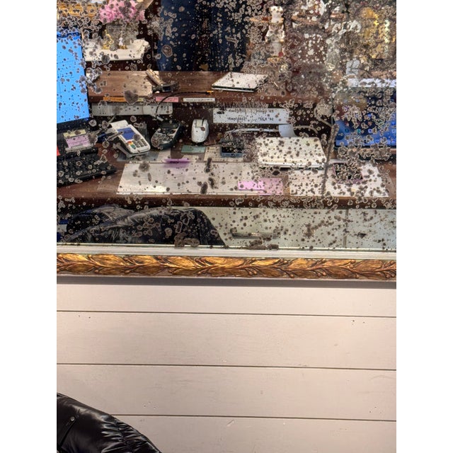 French 19th Century French Trumeau Style Mirror For Sale - Image 3 of 9