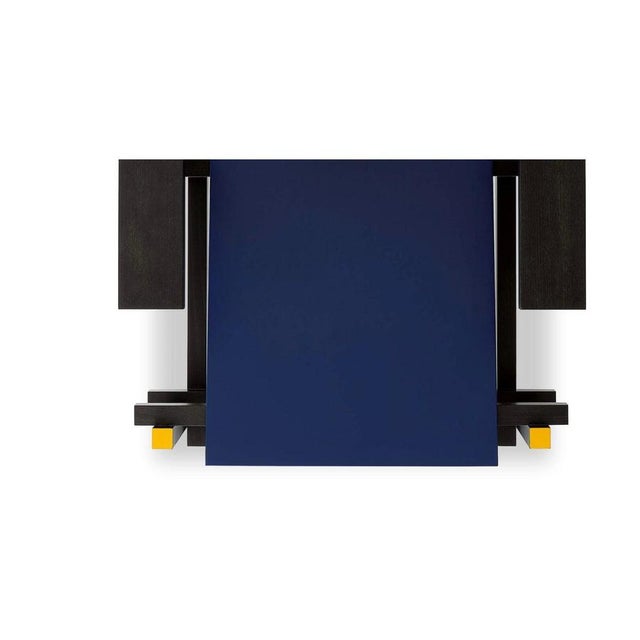 Red and Blue Armchair by Gerrit Thomas Rietveld for Cassina For Sale - Image 9 of 10