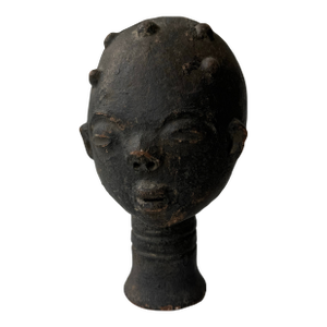19th Century Akan Terracotta Head
