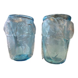 Murano Glass Vases from Costantini, 1990s, Set of 2 For Sale