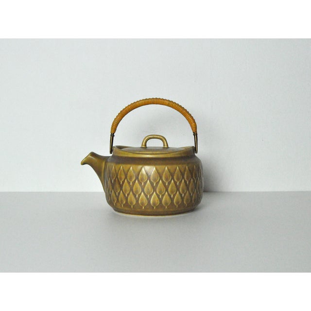 Tea Pot designed by Jens H. Quistgaard for Kronjyden / Bing &amp; Grøndahl, 1960s. The tea pot is from the series "Relief"...