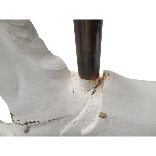 Rare Solid Tiger Oak Carousel Prancer, "Philadelphia School Folk Art Horse" For Sale - Image 14 of 16