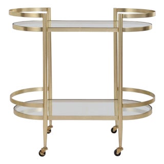 New Glam Serving Cart For Sale