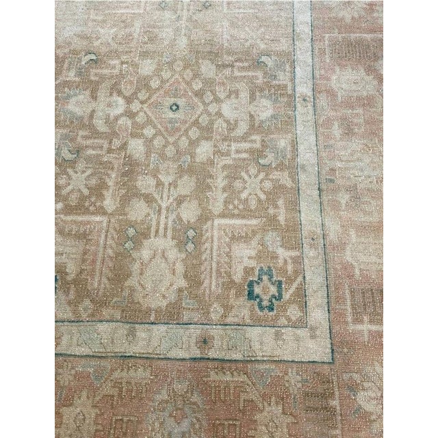 1950s Old Persian Tabriz Runner Rug 5 X 13 For Sale - Image 11 of 12