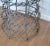 Monumental French Vineyard Industrial Metal Wine Bottle Drying Rack Tree For Sale - Image 15 of 18