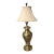 Vintage Solid Brass Shell Design Lamp For Sale