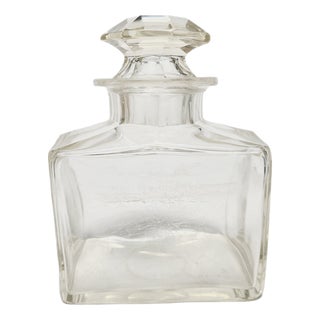 Biedermeier Crystal Tea Box, Germany, 1890s For Sale