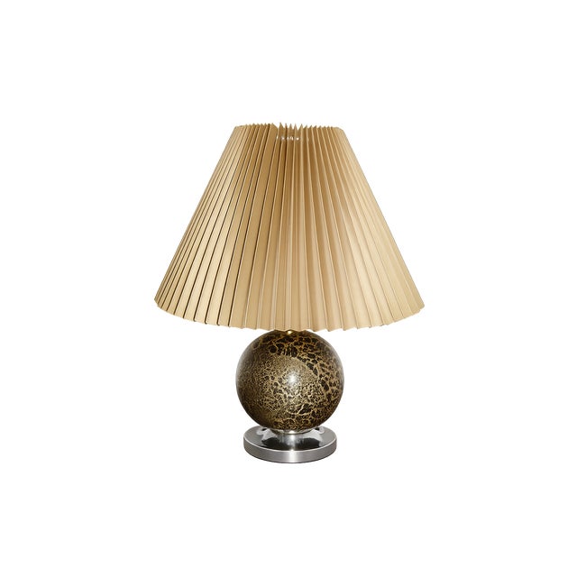 Art Deco Style Table Lamp in Wood and Metal, 1960s For Sale - Image 11 of 11