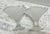 Vintage Italian Frosted Glass Pedestal Berry Bowls or Candleholders, Set of Two For Sale In Sacramento - Image 6 of 8
