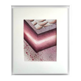 Barbara Beck, Watercolor and Graphite on Paper 1970s For Sale