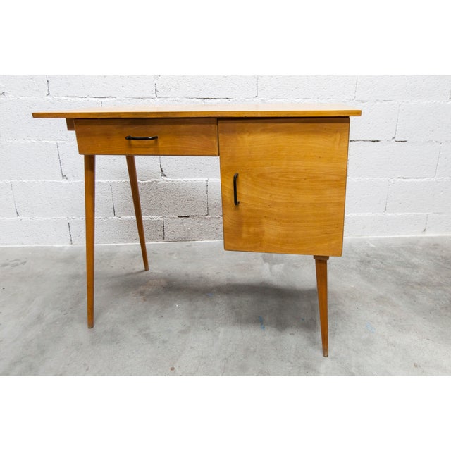 Eye Desk and Chair Set from Baumann, 1960, Set of 2 For Sale - Image 3 of 18