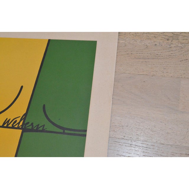 Valerio Adami “Moments Musicaux” Hand-Signed Original Lithograph, Fondation Maeght, 1976 For Sale - Image 14 of 15