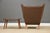 Hans J. Wegner Original Papa Bear Chair and Ottoman For Sale In Boston - Image 6 of 11