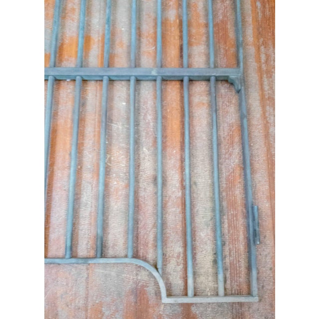 20th Century Verdigris Bronze Bank Postal Teller Gate by Syracuse Wireworks For Sale - Image 17 of 18