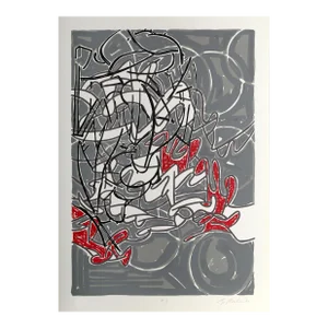 Bayard Series #7, Bruce Porter Serigraph, Signed and Numbered in Pencil